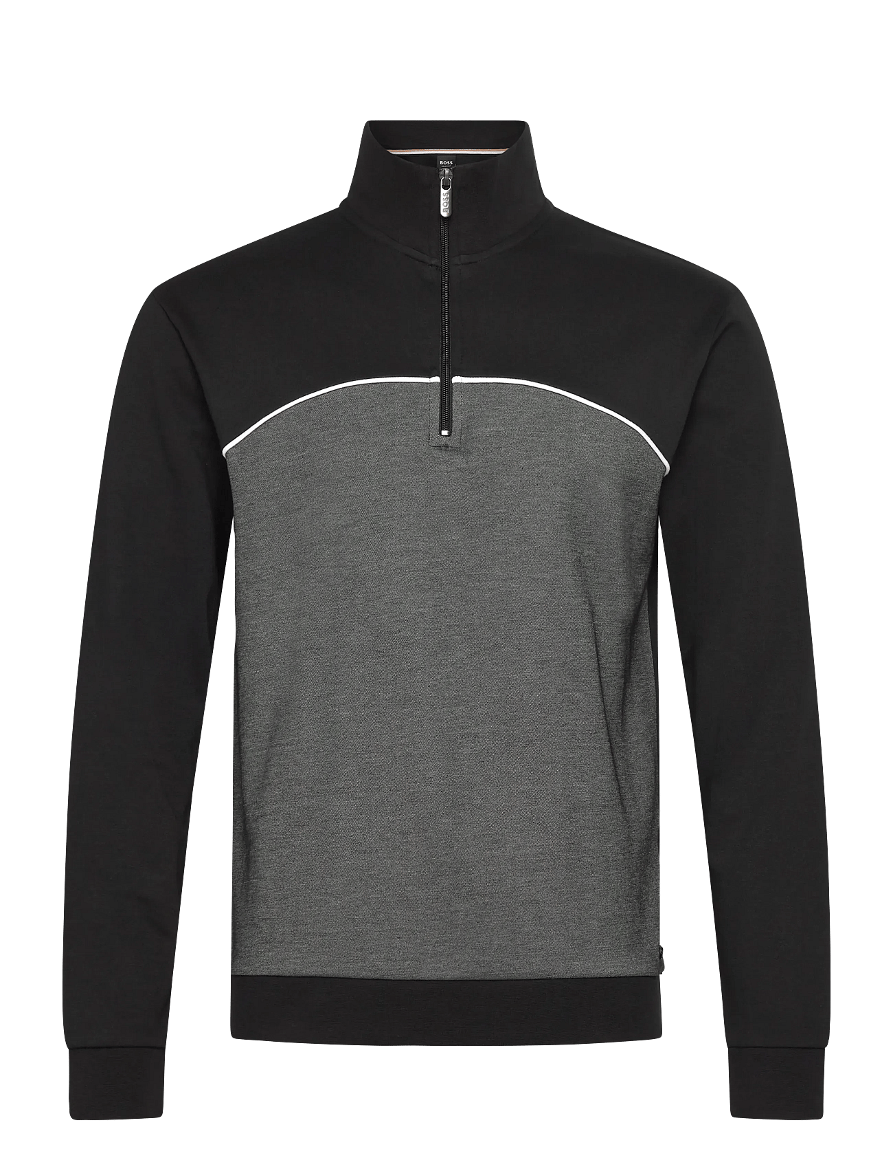 BOSS Tracksuit 1/4 Jacket | Black | L