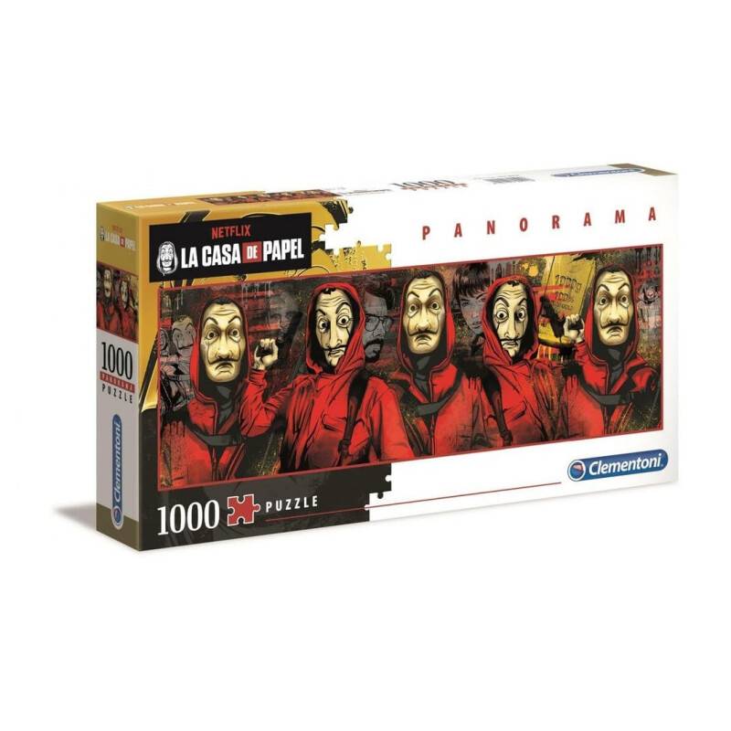 Clementoni 39545 Panorama La Casa de Papel – Puzzle 1000 Teile ab 9...