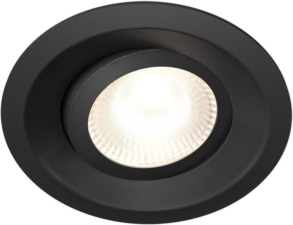 Plejd belysning Downlight Tilt svart 6-pack