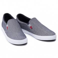 Tommy Hilfiger Sko | Essential Slip On Chambray Vulc | Black