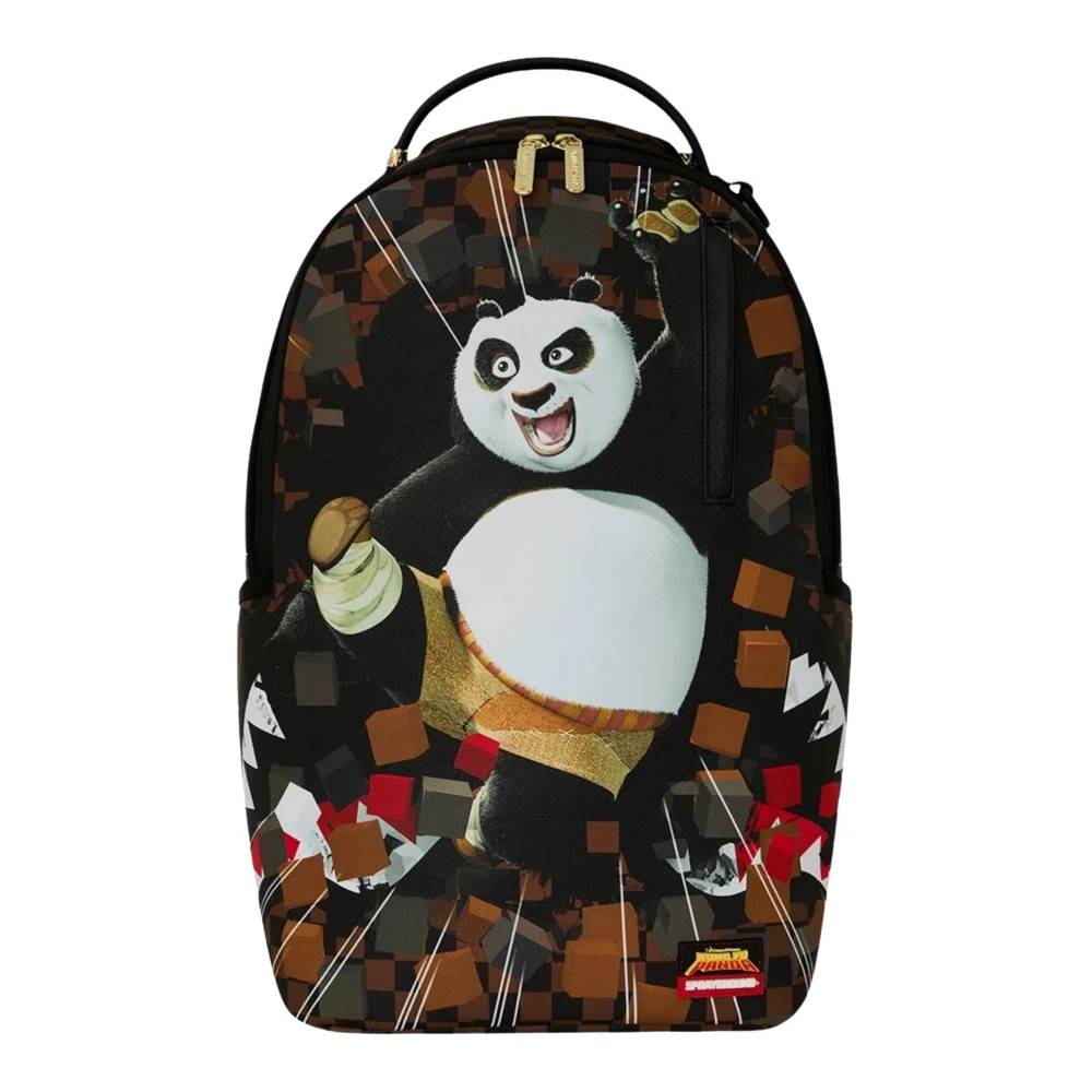 Sprayground - Kung FU Panda PO Checker Karate Kick Väskor - unisex - ONE Size -