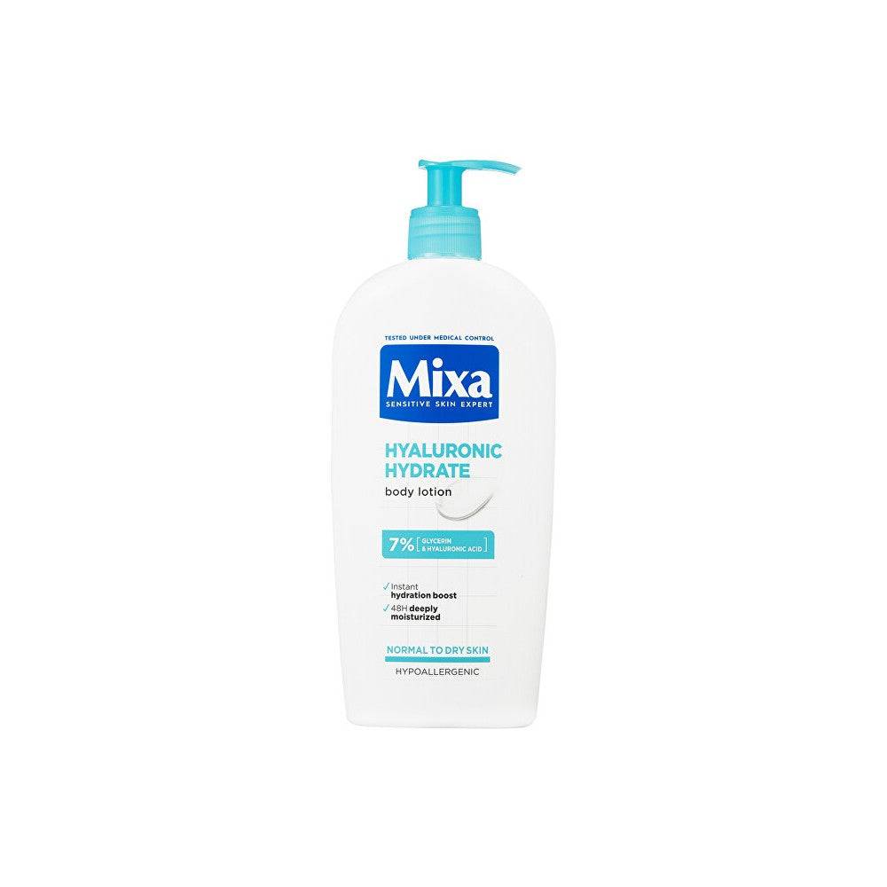 Mixa Hyalurogel återfuktande bodylotion för torr och känslig hud (intensiv återfuktande mjölk) 400 ml