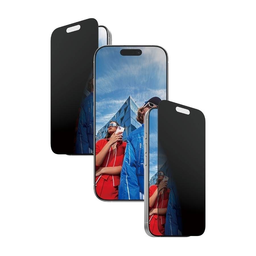 PanzerGlass iPhone 17/16 Pro skärmskydd Ultra-Wide Fit Privacy med applikator