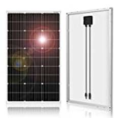 DOKIO 100 W solpanel 12 v monokristallin vattentätt solsystem för taket av husbil husvagn camping Jardin Rv yacht skjul Vans husvagn båt