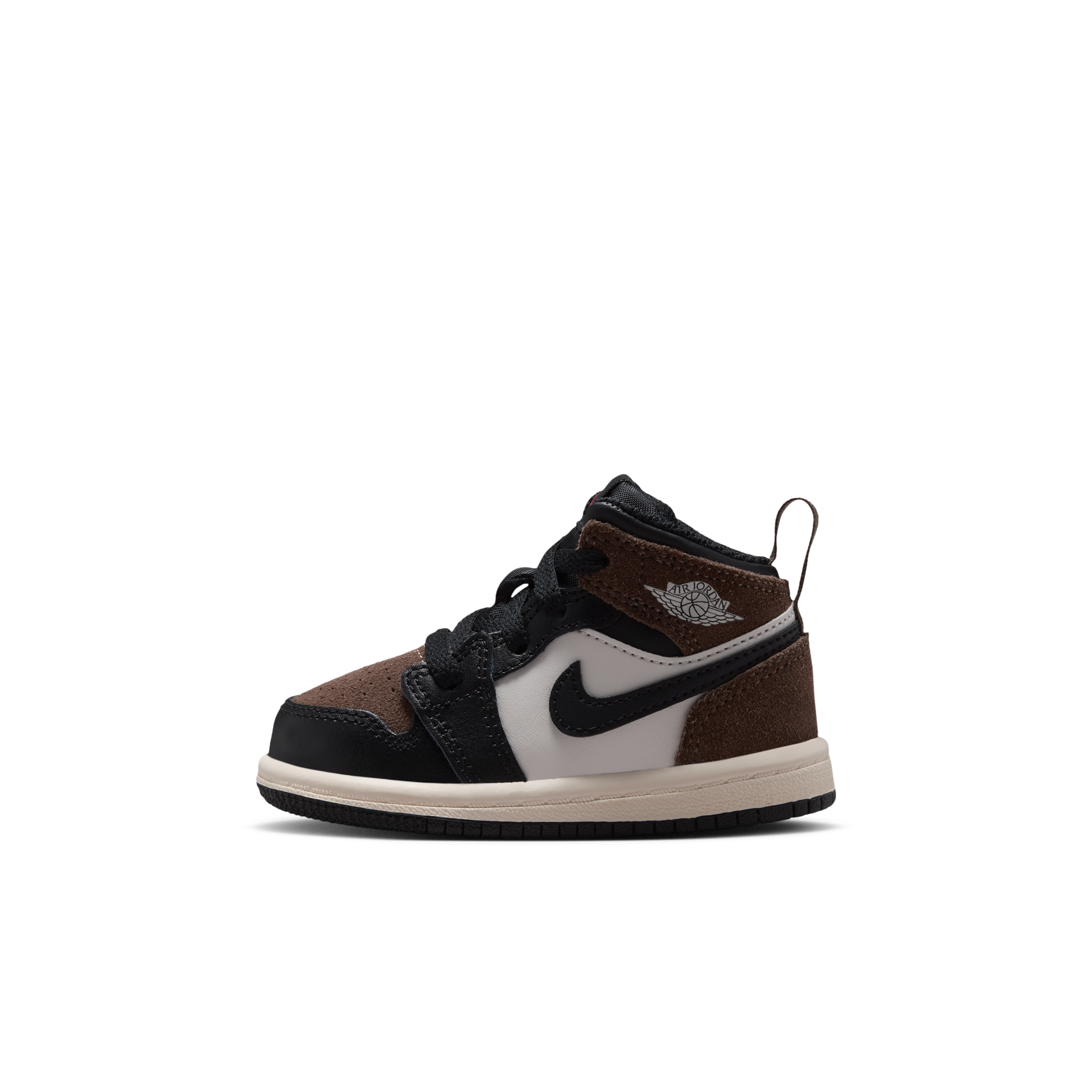 Jordan 1 Mid - Svart - 17