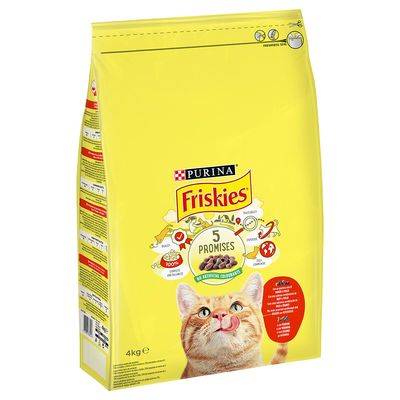 PURINA Friskies nötkött, kyckling & grönsaker