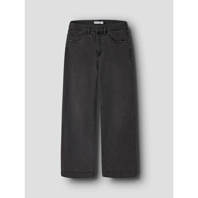 Name It Rose wide high waist jeans i sort til piger