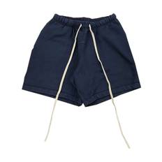 FEAR OF GOD ESSENTIALS - shorts med dragsko - herr - bomull - M - Svart