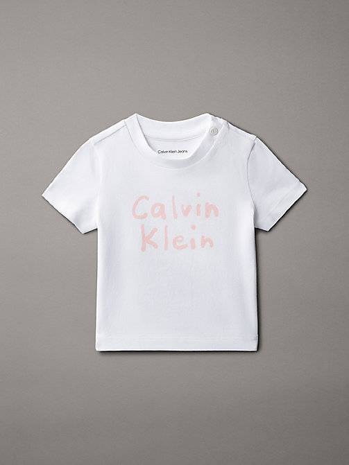 Newborn Logo T-shirt - White - 68 (6M)