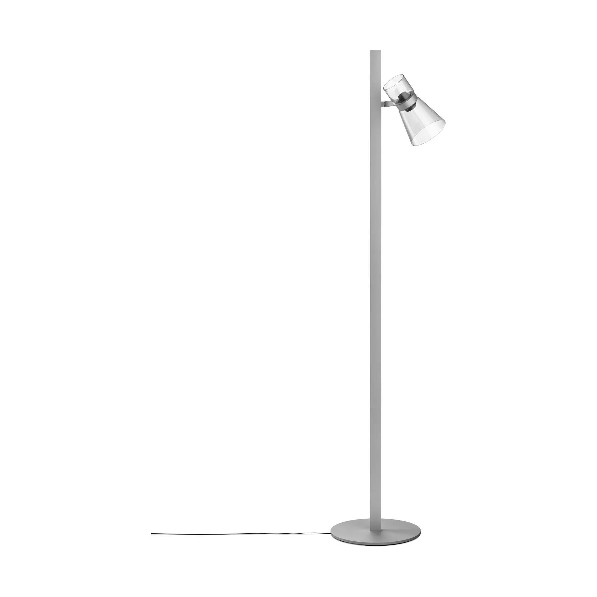 Flos Nocturne FI cone golvlampa - Silver - Silverfärgad