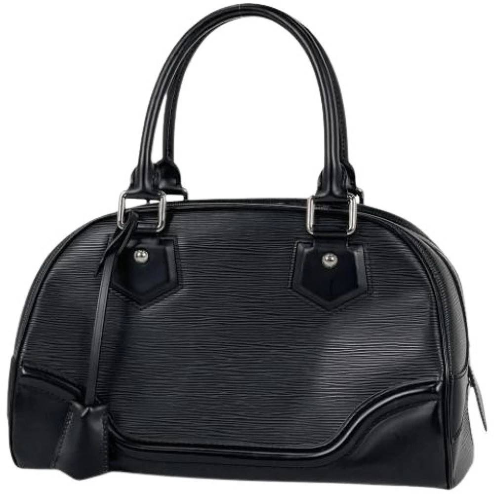 Louis Vuitton Vintage Pre-owned Laeder louis-vuitton-tasker - Vintage - Dame - Sort - ONE SIZE -