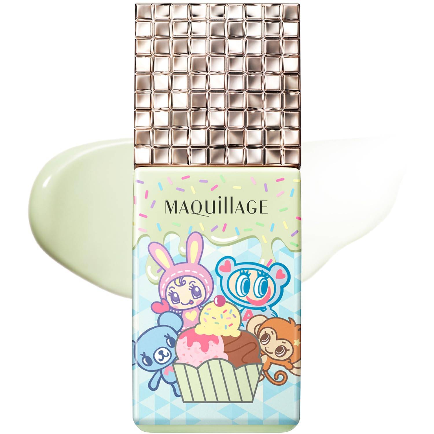 MAQUILLAGE Dramatic Skin Sensor Base NEO Cool Makeup Base Collaboration Design Mint 25mL Improves makeup controls UV moisturizing and smoothing subtle