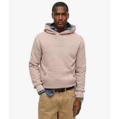 Superdry Men's Micro Logo Hoodie Beige - Größe: Xxxl