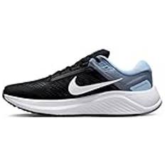 Nike 24 Air Zoom Structure, Herr Sneakers, Black White Ashen Slate Cobalt Bliss, 40.5 EU