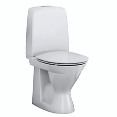 Golvstående WC Ifö Spira 6260 Rimfree för limning