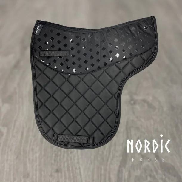 All Black Sadelunderlägg