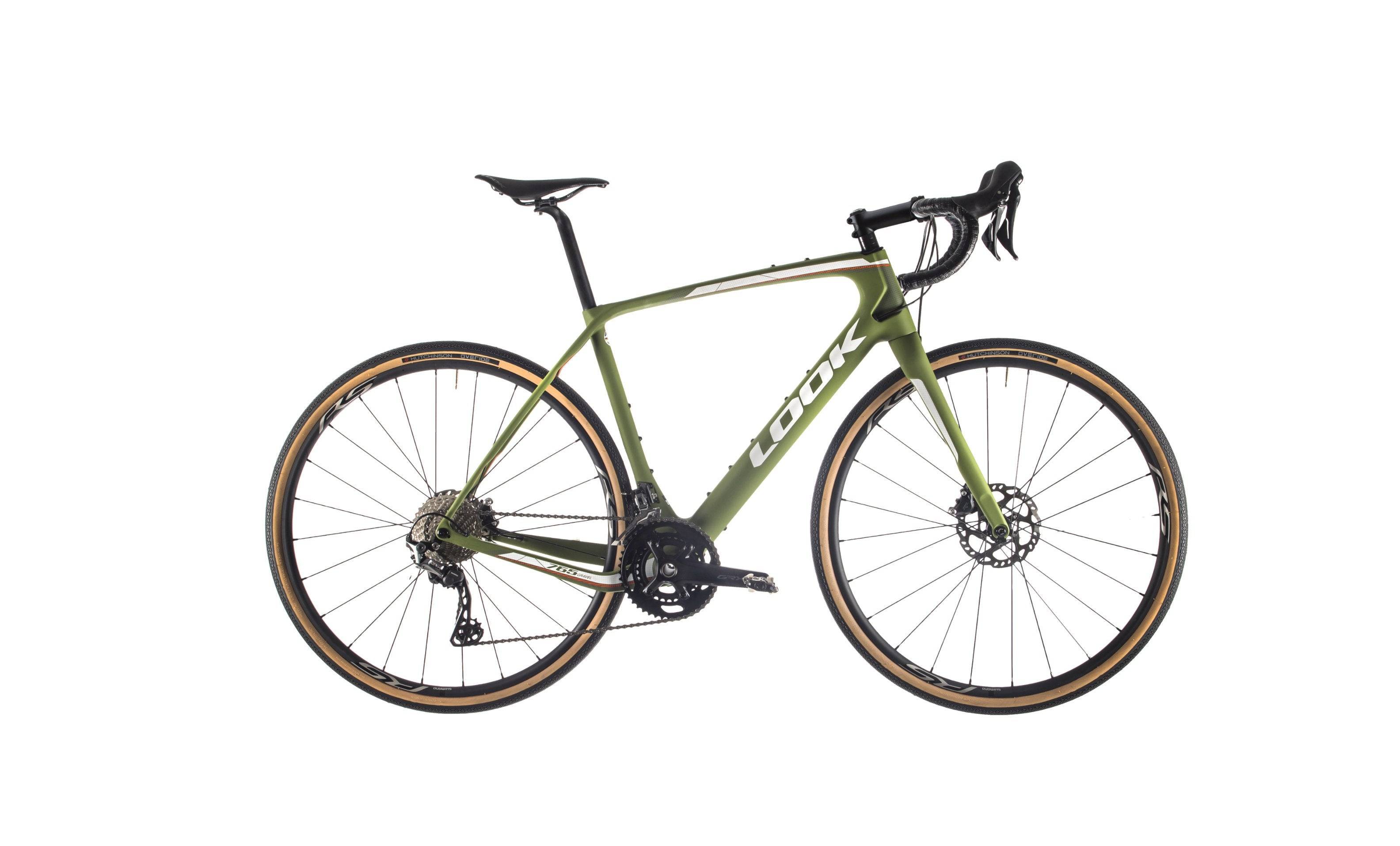 Look 765 Gravel 2024 - Shimano GRX 2x12sp - Shimano WH-RS370 - 103 / XS / Green Mat (XS)