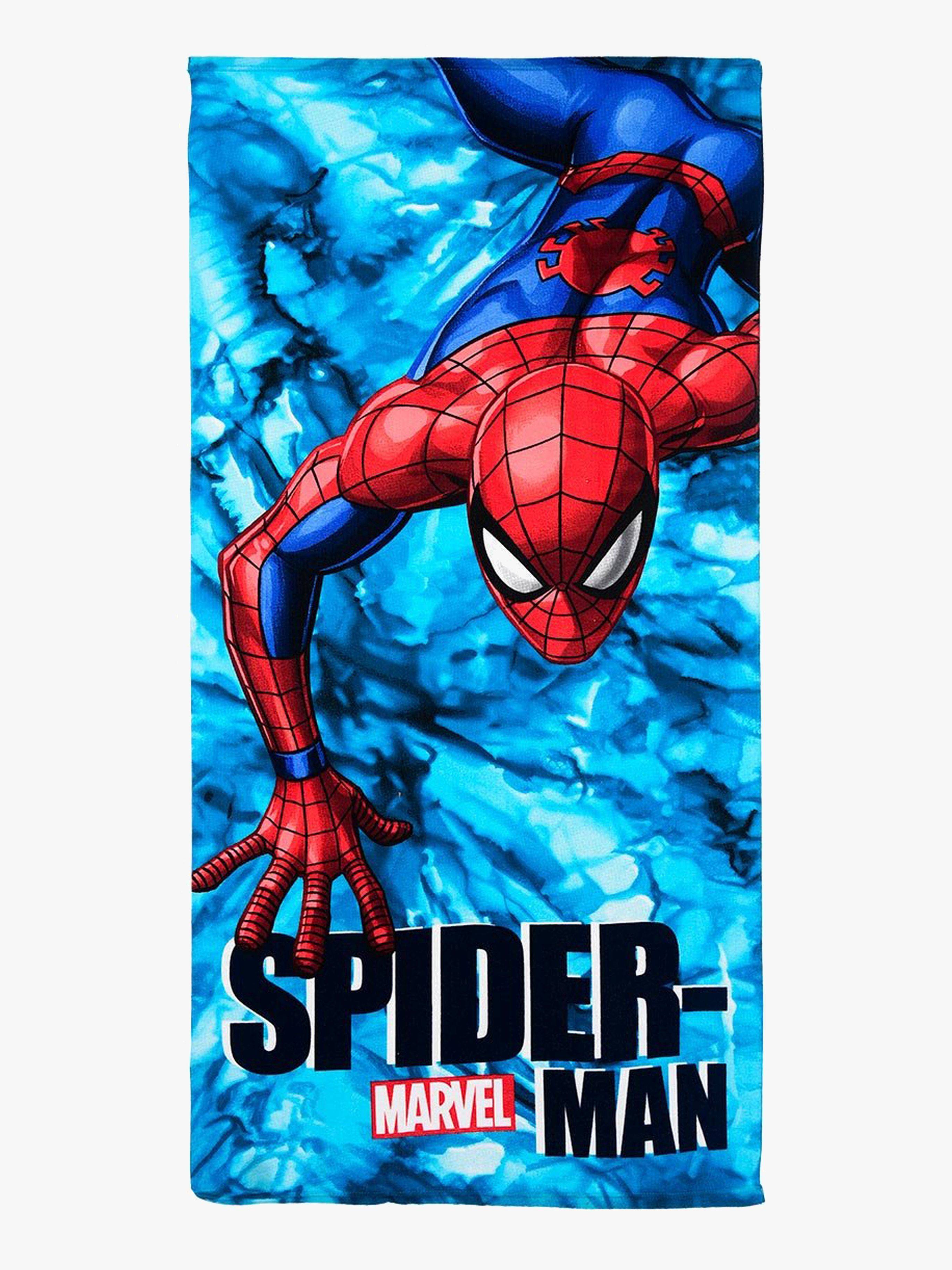 Marvel Spider-Man Strandhandduk, Turkos
