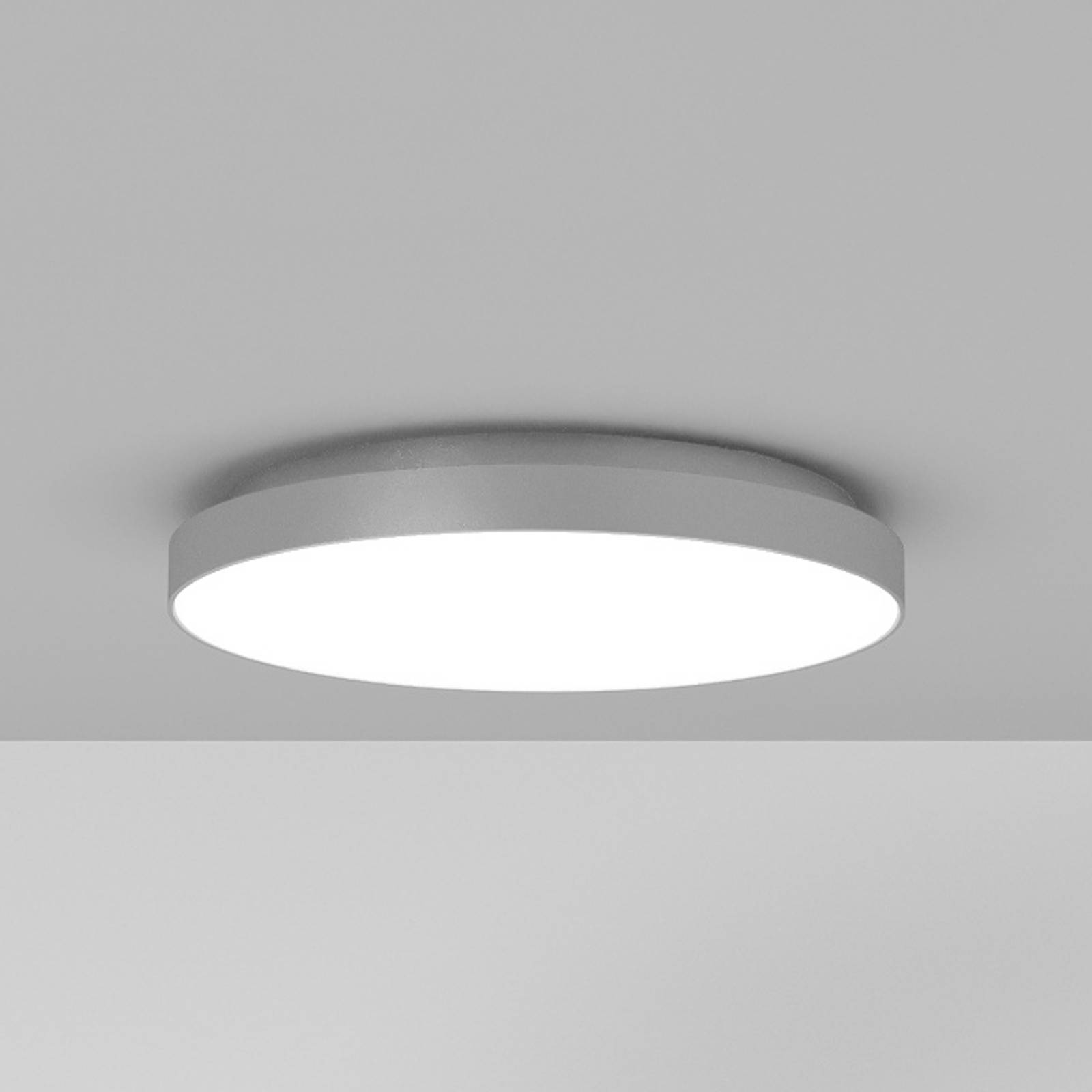 Rotaliana Design taklampa Venere W2, Aluminium / grå / zink, Vardagsrum / matsal, Aluminium / grå / zink, Design, Taklampa