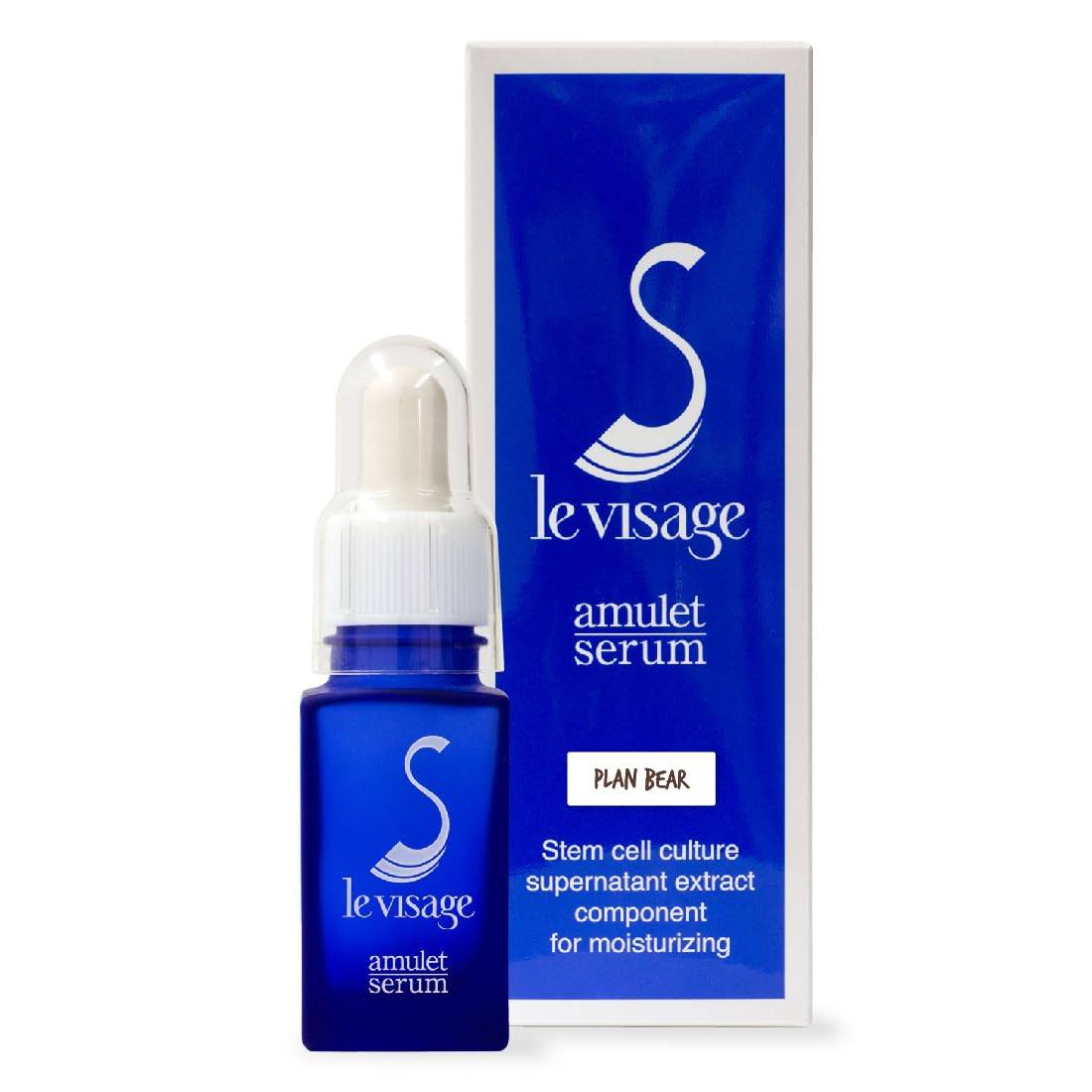Le Visage Serum 20ml Stem Cell Rice Fermentation Made in S+ (Human Peptide, Moisturizing, Extract, Japan) [Planbear]
