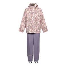 MIKK-LINE Pu Rain Set Aop W. Susp/104 |Purple |86