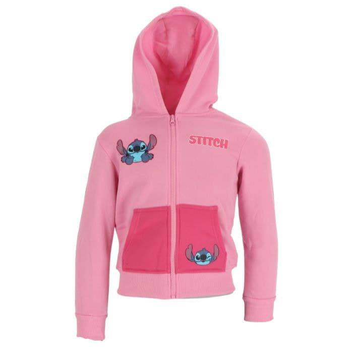 Disney Lilo and Stitch barntröja med huva och dragkedja 6 år / 116 cm