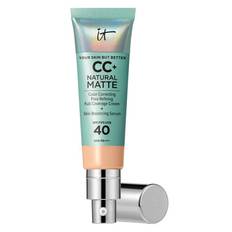 It Cosmetics CC+ Cream Natural Matte Foundation For Oily Skin SPF40 Light Medium 32 ml