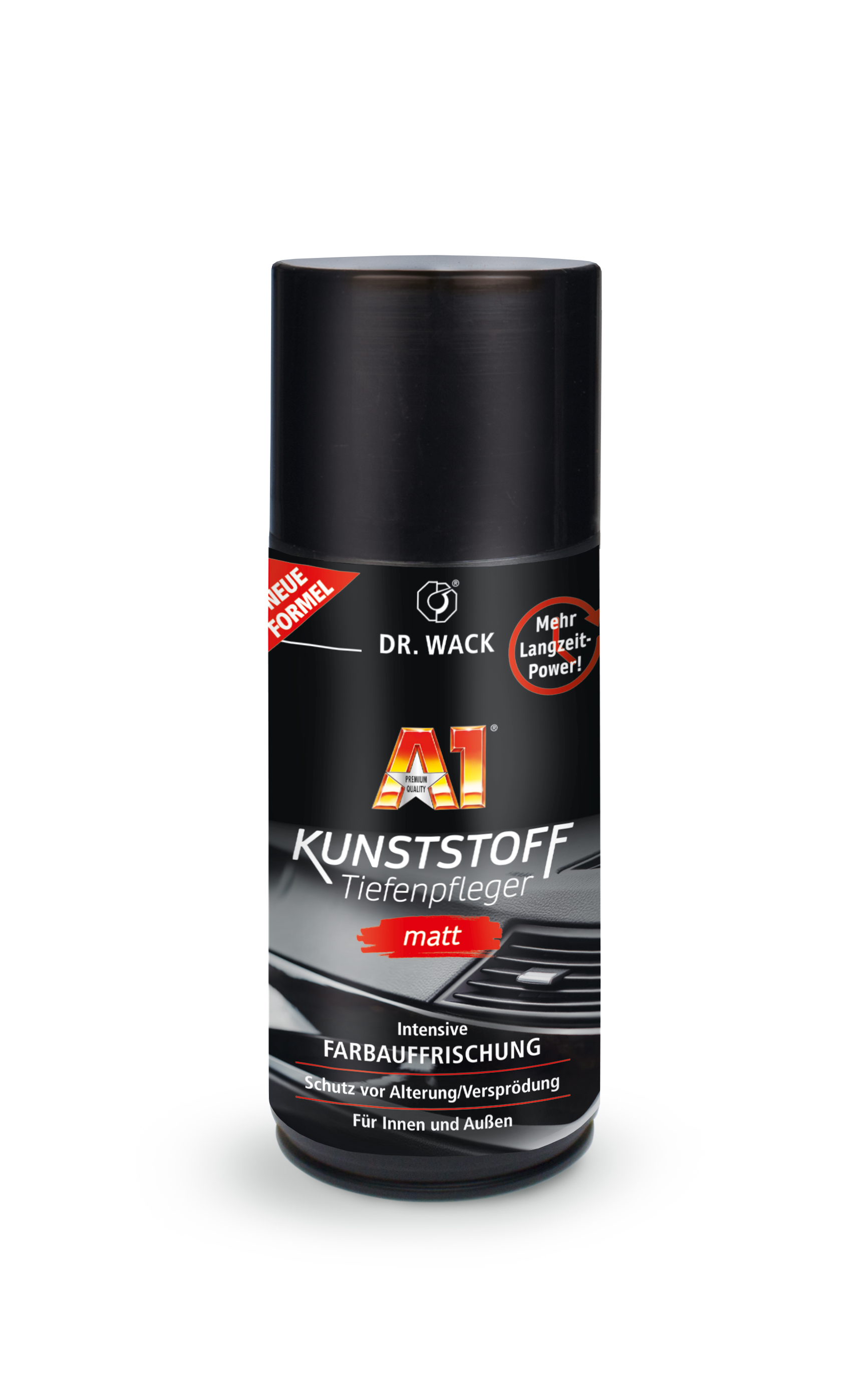 A1 Kunststoff-Tiefenpfleger Plastic Care (Matte) - 3x 250ml