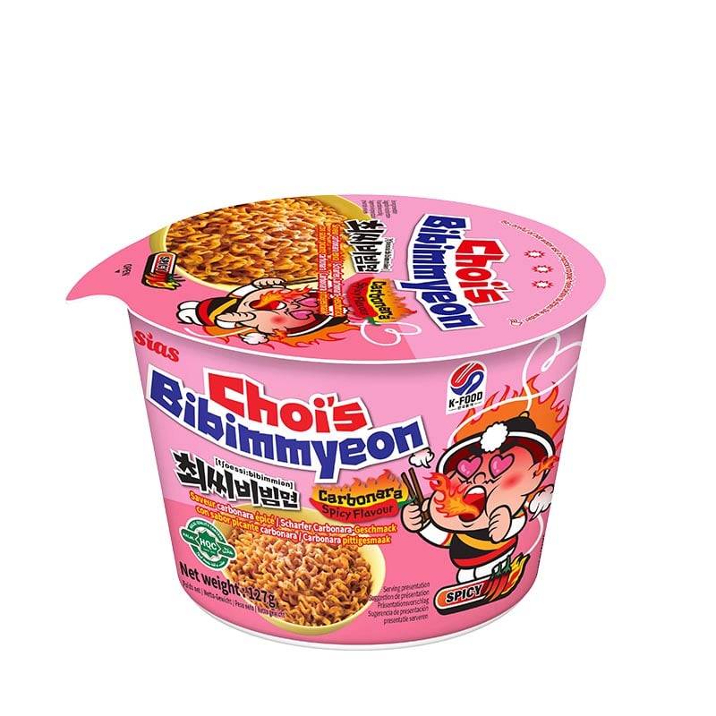 Snabbnudlar Bowl Carbonara Choi's Ramyeon