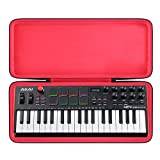 co2CREA Skyddande fodral för AKAI Professional MPK Mini Plus 37 USB MIDI-tangenter (endast skal, innehåller ingen utrustning)