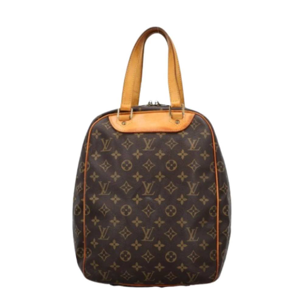 Louis Vuitton Vintage Pre-owned Excursion Håndtaske - Vintage - Dame - Brun - ONE SIZE - Uld