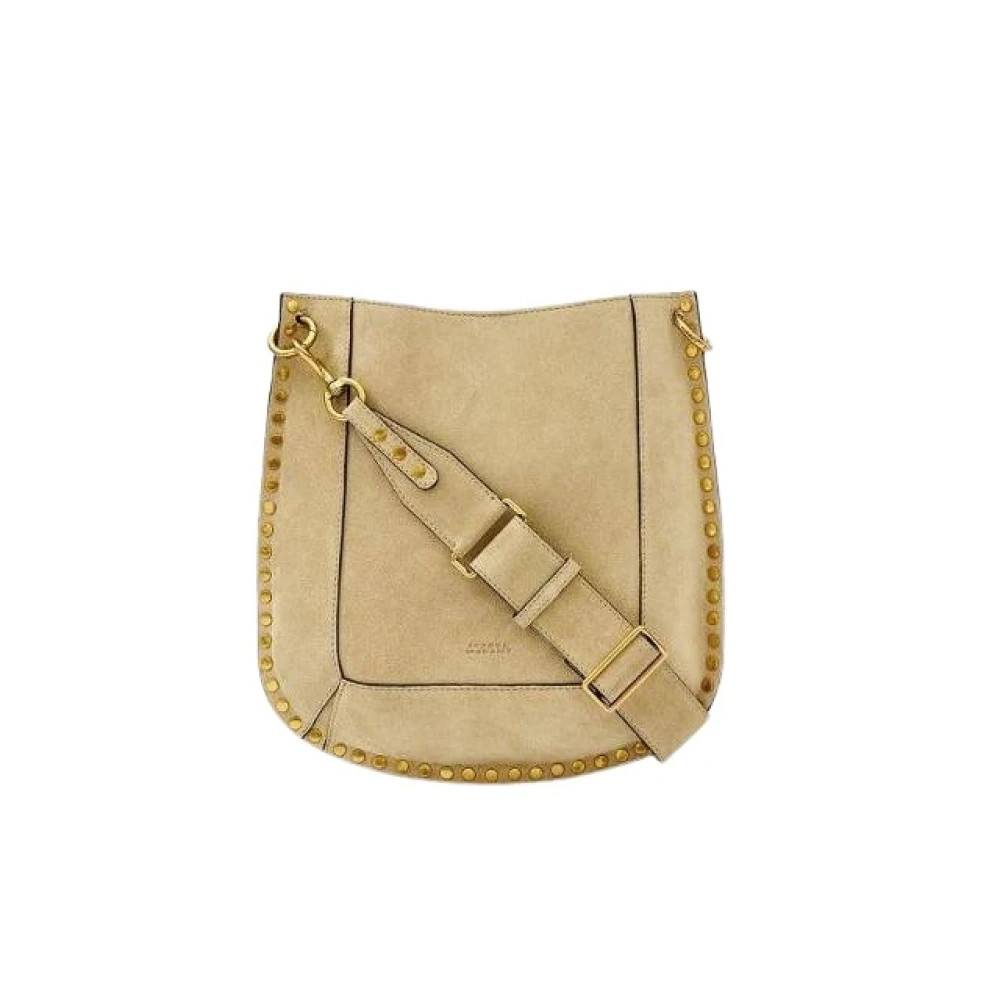 Isabel Marant Pre-owned Pre-owned Suede Shoulder Bag - Vintage - Dame - Beige - ONE SIZE - Uld