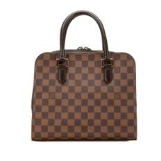 Louis Vuitton Vintage, Pre-owned, Dame, Brun, ONE SIZE, Tyl, Pre-owned canvas tasker