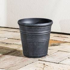 Svart Kruka Utomhus 35x35cm - Flavia | Utemöbler & trädgårdsmöbler | Vesani