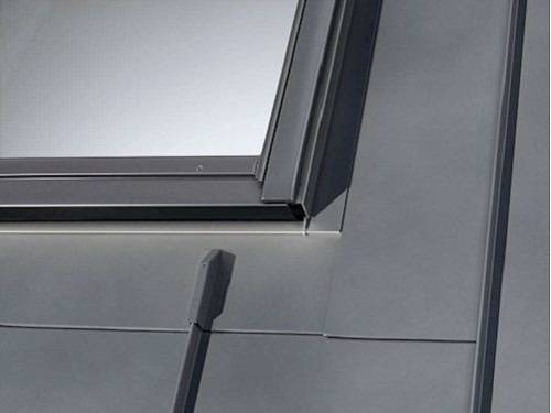 VELUX EDQ 2000 PK10 94x160 udvendig inddækningspakke med BDX til metaltag med kliksystem, stående fals mellem 25-40 mm