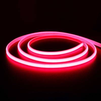 Neon COB strip, 15 meter, vandtæt, 230V, IP67, 288 LED, 11,5W/meter - rød
