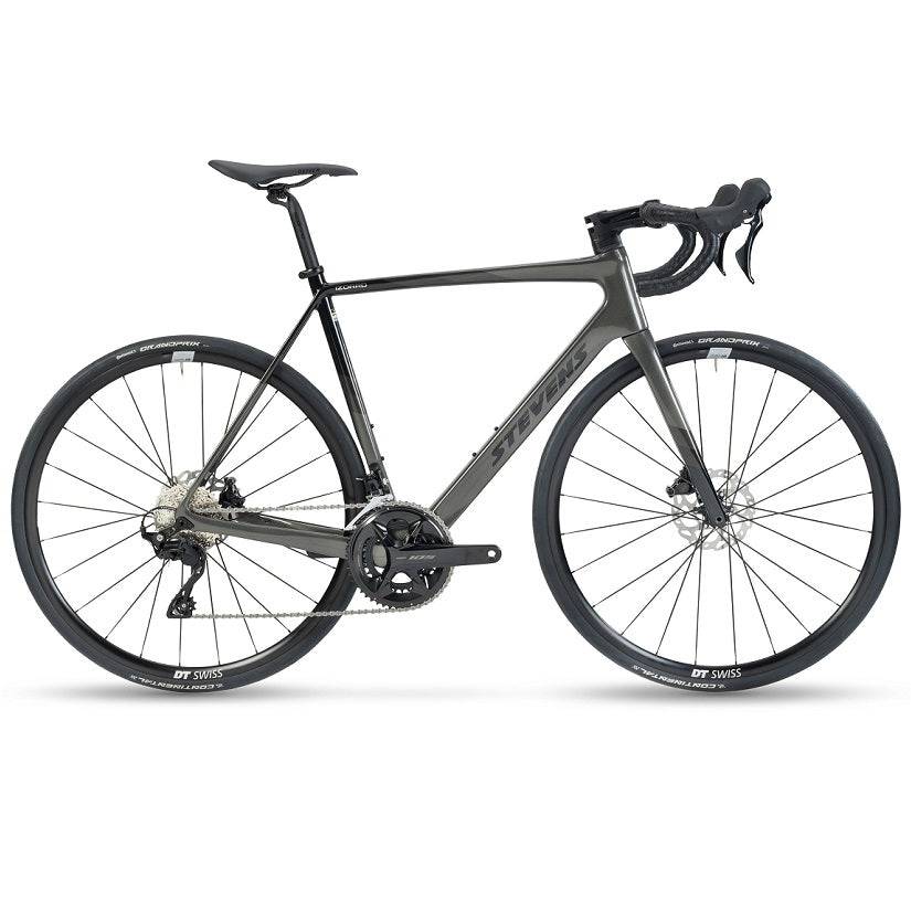 Stevens Izoard Gen 2 Disc Racercykel - Golden Grey / Din højde: 179-184 cm | Str. 56