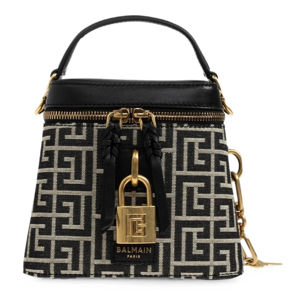 Balmain - Zipped Bag MM Väskor - Dam - ONE Size -