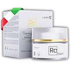 LABS 4 [KRAFT] Hyaluronsyra ansiktskräm med Retinol och C-vitamin | Uppstramande rynkkräm för kvinnor och män för rynkor mörka fläckar och ögonkonturkräm mot åldrande och fläckar