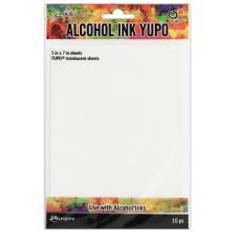 Tim Holtz Alcohol Ink Yupo Paper - Transulcent 5X7