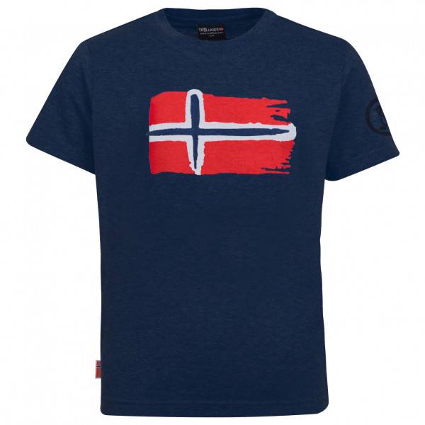 Trollkids Kid's Oslo T T-shirt Barn Storlek 176 Färg blå