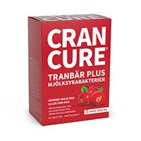 Cran Cure Tranbär plus Mjölksyrabakterie 60t "Mängdrabatt"