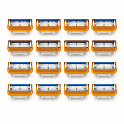 Gillette Fusion Rakblad Kompatibla  -  16-Pack Bäst pris per rakblad (Antal: 16-Pack Bäst pris per rakblad)