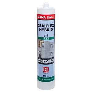 Dana Lim Sealflex 522 – Proff Hypbridfuge hvid/grå 290ml