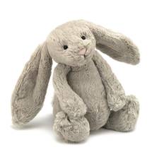 Jellycat Bashful kanin, Beige mellem 31 cm