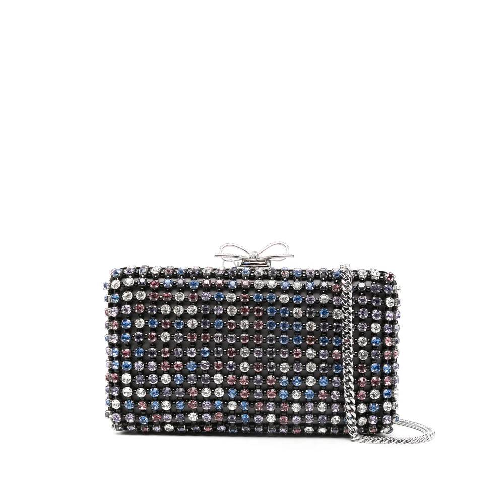 Self Portrait Rs26-305B-Mu Clutch - Tasker - Dame - Sort - ONE SIZE -