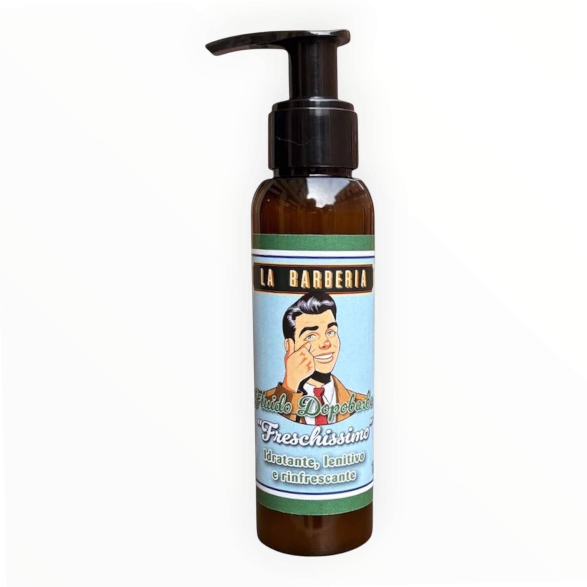 La Barberia Aftershave Fluid, Freschissimo, 100 ml..