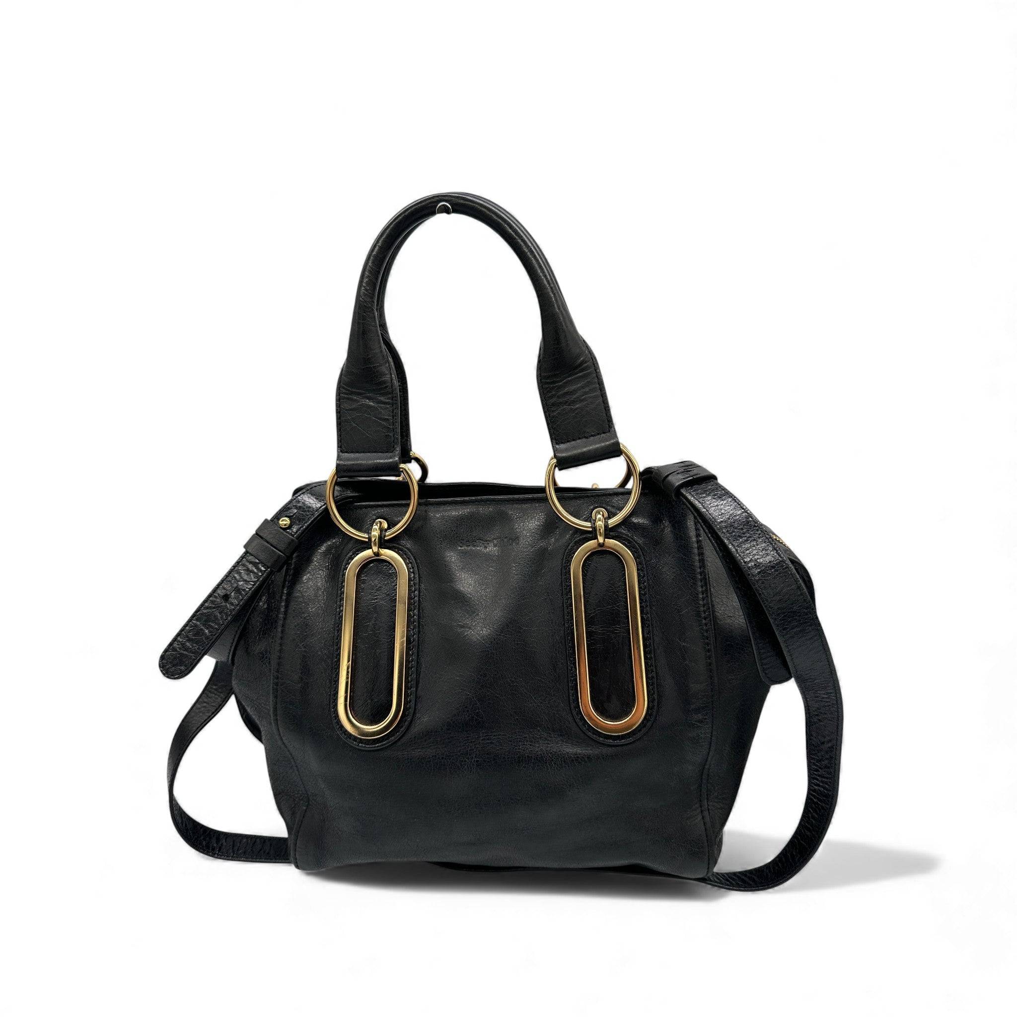 Vintage See by Chloé Paige 2-Way Handbag