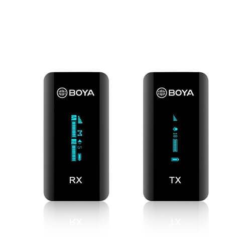 BOYA Trådlös mikrofon x1 BY-XM6-S1 Ultrakompakt 2,4GHz