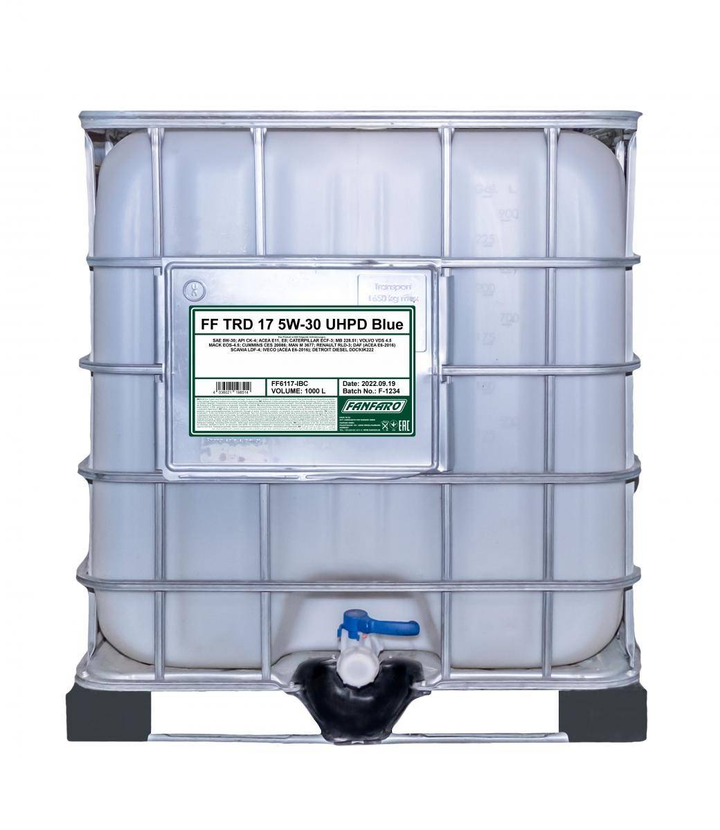 FANFARO FF6117-IBC Motorolja 5W-30, Innehåll: 1000l, Helsyntetisk olja